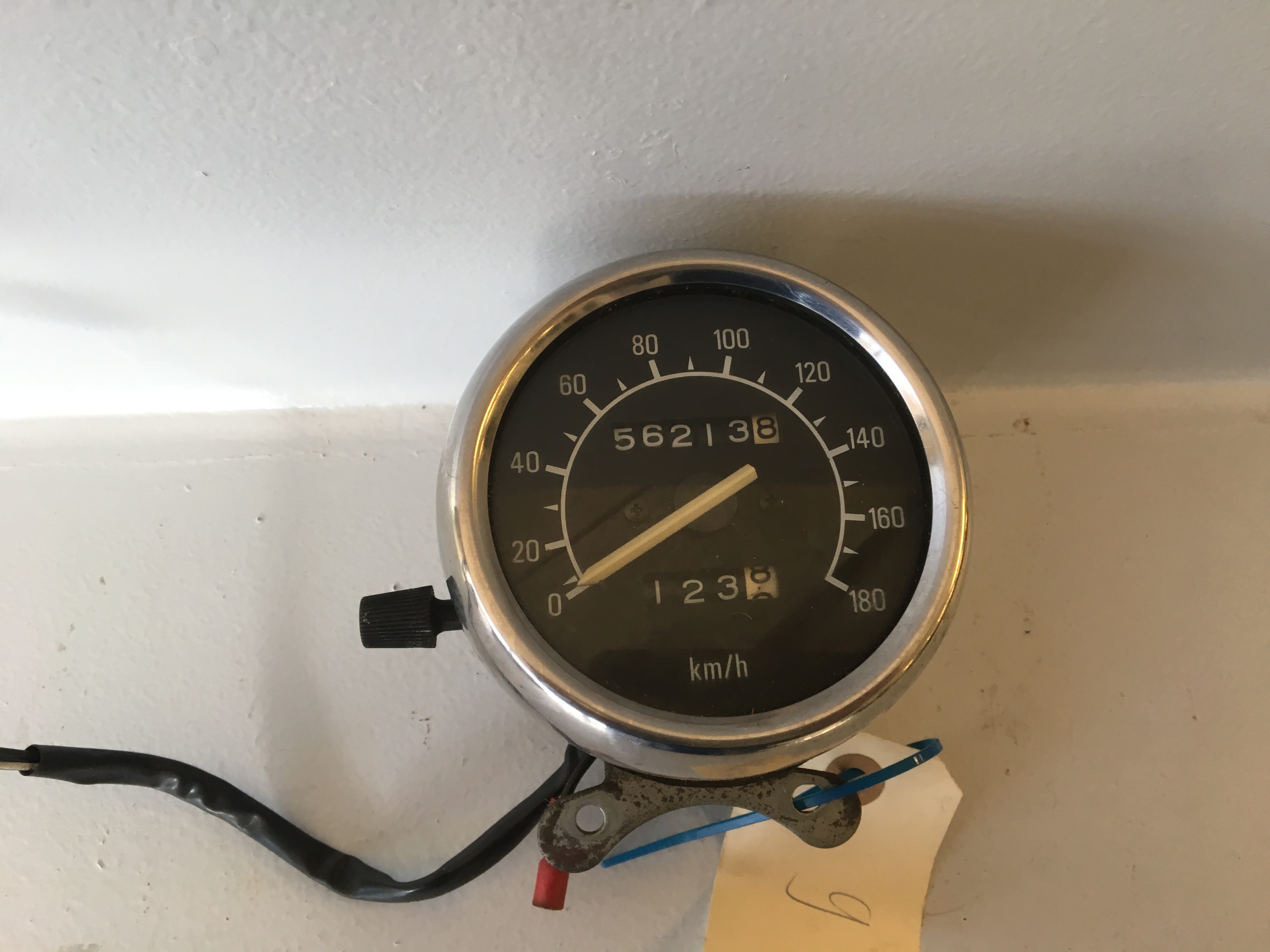 Chrom Tachometer Für Yamaha XV 1100 / 750 / 535 Virago – Von Craftride, Originalverpackt